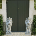 Lion with Crown Statue at online8 furniture store Auckland