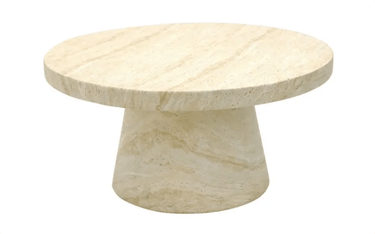 Liss Travertine Look Coffee Table at online8 furniture store Auckland