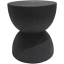 Livi MGO Stool - Black in durable stone-like magnesium oxide with a sculptural shape