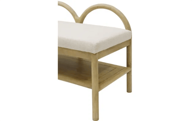 Lloyd Bench Seat with Shelf at Online8 Furniture Auckland NZ
