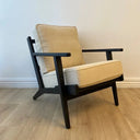 Lodge Armchair - Salt & Pepper at online8 furniture store Auckland