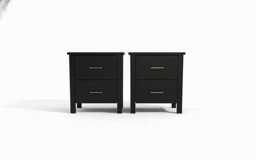 Loft Bedroom Suite - 6 Piece (Black) at online8 furniture store Auckland