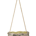 Log Cement Hanging Planter Large at online8 furniture store Auckland