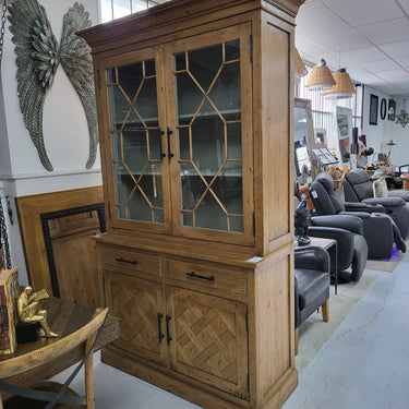 Lolo Display Cabinet | Hutch Dresser at online8 furniture store Auckland