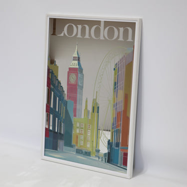 London Mirrored Wall Art at Online8 Furniture Auckland NZ