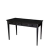 Long Island Desk with 3 Drawers - Black at online8 furniture store Auckland