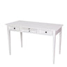 Long Island Desk with 3 Drawers - White at online8 furniture store Auckland