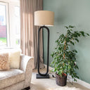 Loop Wooden Floor Lamp at Online8 Furniture Auckland NZ