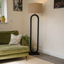 Loop Wooden Floor Lamp at Online8 Furniture Auckland NZ