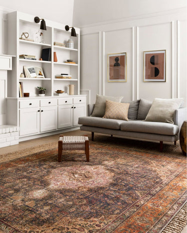 Loren Plum Multi Color Rug - 274Cm x 266Cm at online8 furniture store Auckland