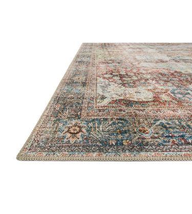Loren Rug Brick/Multi | 107x167 at online8 furniture store Auckland