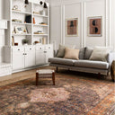 Loren Rug - Plum Multi 229x289Cm at online8 furniture store Auckland