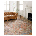 Loren Rug Terracotta/Sky | 152x229 at online8 furniture store Auckland