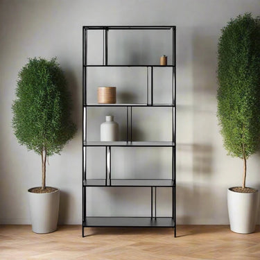 Lorenzo Metal Book Shelf at online8 furniture store Auckland