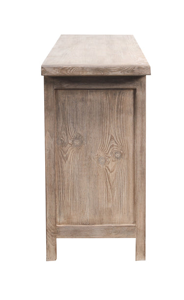 Lotus & Jade 4 Door 3 Drawer Buffet - Reclaimed Pine at Online8 Furniture Auckland NZ