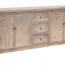 Lotus & Jade 4 Door 3 Drawer Buffet - Reclaimed Pine at Online8 Furniture Auckland NZ