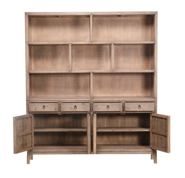 Lotus & Jade Display Unit - Reclaimed Pine at Online8 Furniture Auckland NZ