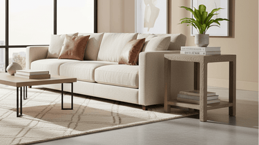 Lotus & Jade End Table - Pine at Online8 Furniture Auckland NZ