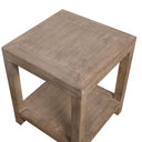Lotus & Jade End Table - Pine at Online8 Furniture Auckland NZ