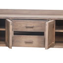 Lotus & Jade Entertainment Cabinet - Ash Wood at Online8 Furniture Auckland NZ