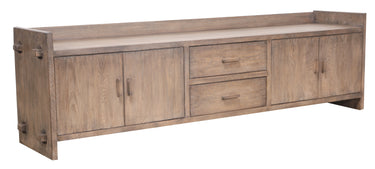 Lotus & Jade Entertainment Cabinet - Ash Wood at Online8 Furniture Auckland NZ