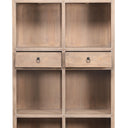 Lotus & Jade Tall Display Cabinet - Reclaimed Pine at Online8 Furniture Auckland NZ