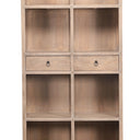 Lotus & Jade Tall Display Cabinet - Reclaimed Pine at Online8 Furniture Auckland NZ