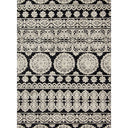 Lotus Rug Black/Silver | 150x229 at online8 furniture store Auckland