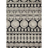 Lotus Rug Black/Silver | 150x229 at online8 furniture store Auckland