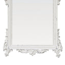 Louis Bevelled Ornate Wall Mirror - Antique White at Online8 Furniture Auckland NZ
