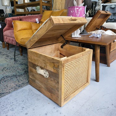 Louis French Country Trunk with Seat at online8 furniture store Auckland