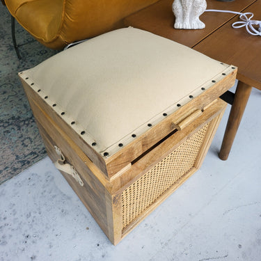 Louis French Country Trunk with Seat at online8 furniture store Auckland