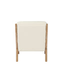 Luca Occasional Chair | Cream &amp; Washed Oak at Online8 Furniture Auckland NZ