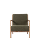 Luca Occasional Chair | Juniper Green &amp; Washed Oak at Online8 Furniture Auckland NZ