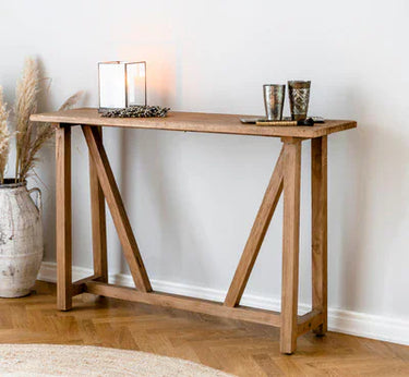 Lucas Reclaimed Teak Console Table – Sika Design at Online8 Furniture Auckland NZ