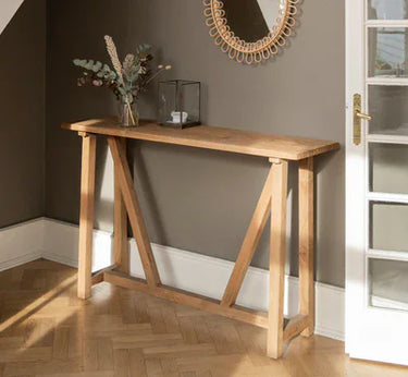 Lucas Reclaimed Teak Console Table – Sika Design at Online8 Furniture Auckland NZ