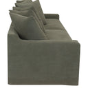 Lucca 3 Seater Slip Cover Sofa - Olive at Online8 Furniture Auckland NZ