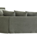 Lucca Modular Slip Cover Lounge Suite - Olive at Online8 Furniture Auckland NZ