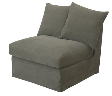 Lucca Modular Slip Cover Lounge Suite - Olive at Online8 Furniture Auckland NZ