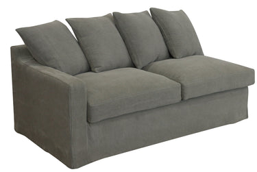 Lucca Modular Slip Cover Lounge Suite - Olive at Online8 Furniture Auckland NZ