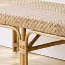 Luis Rattan Bench – Sika Design at Online8 Furniture Auckland NZ