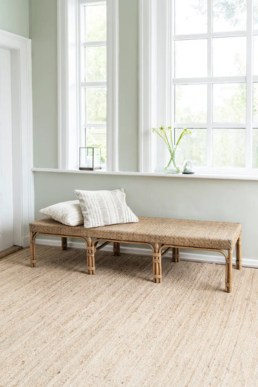 Luis Rattan Bench – Sika Design at Online8 Furniture Auckland NZ