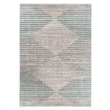 Lula Diamonds Blue/Ivory Rug at online8 furniture store Auckland