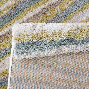 Lula Stripes Blue/Green Rug 200x290 at online8 furniture store Auckland