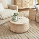 Lulu Travertine Look Coffee Table at online8 furniture store Auckland