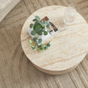 Lulu Travertine Look Coffee Table at online8 furniture store Auckland