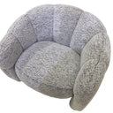 Luna Accent Chair - White & Black at online8 furniture store Auckland