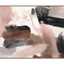 Luna Framed Canvas - Natural at online8 furniture store Auckland