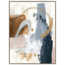 Luna Framed Canvas - Natural at online8 furniture store Auckland