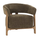 Luna Occasional Chair - Olive at online8 furniture store Auckland